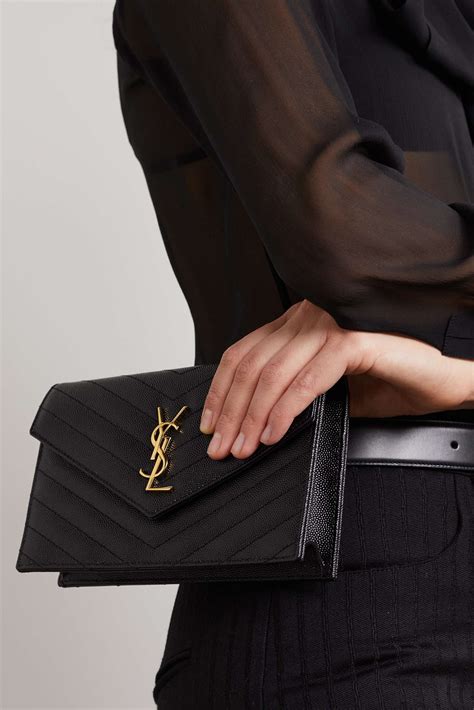 ysl pouch mono|SAINT LAURENT Cassandre two.